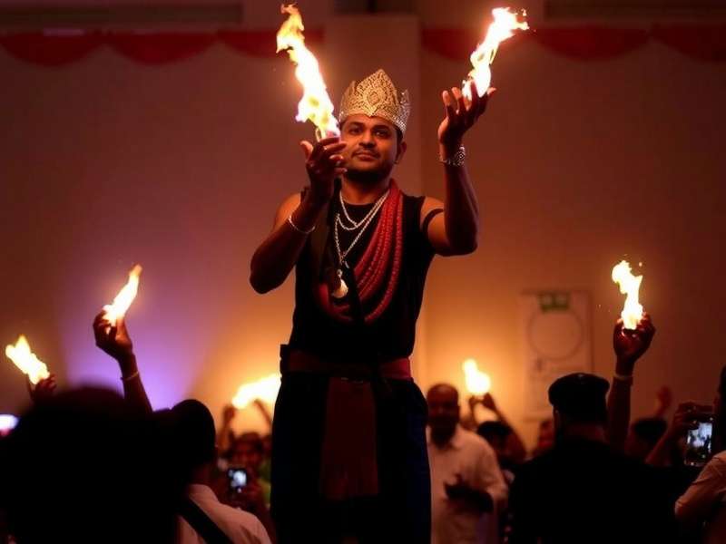 Diwali celebration in Garam Garam Warrior Garam Garam Warrior Diwali event